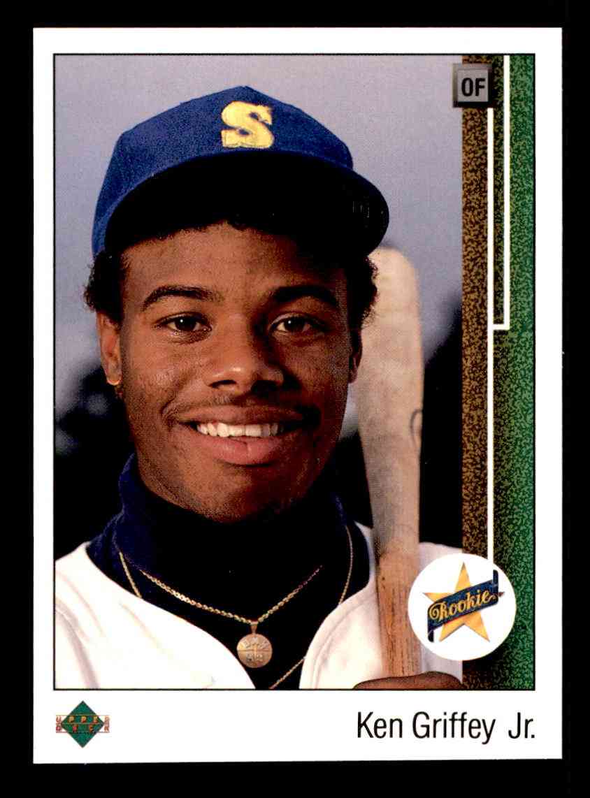 1989 Upper Deck #1 Ken Griffey Jr. Rookie Card (3)