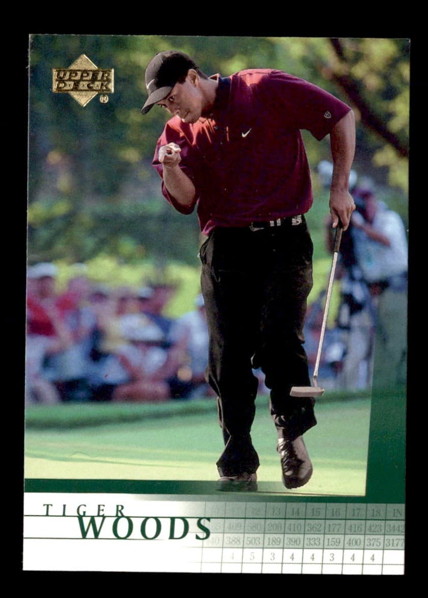 2001 Upper Deck #1 Tiger Woods JC12