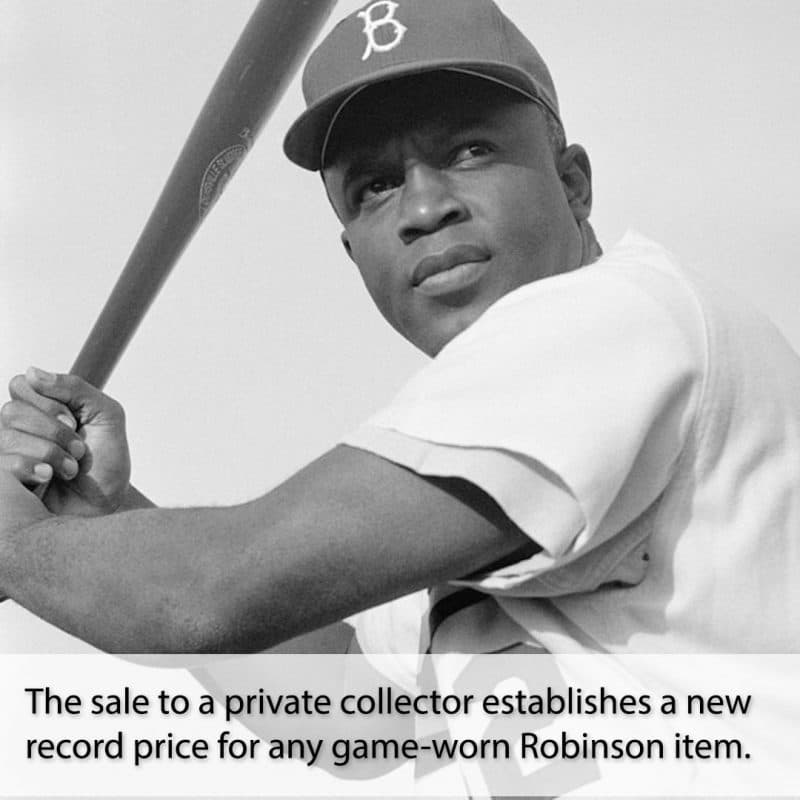 1950 Jackie Robinson Jersey Sold for Over $4.2 Million