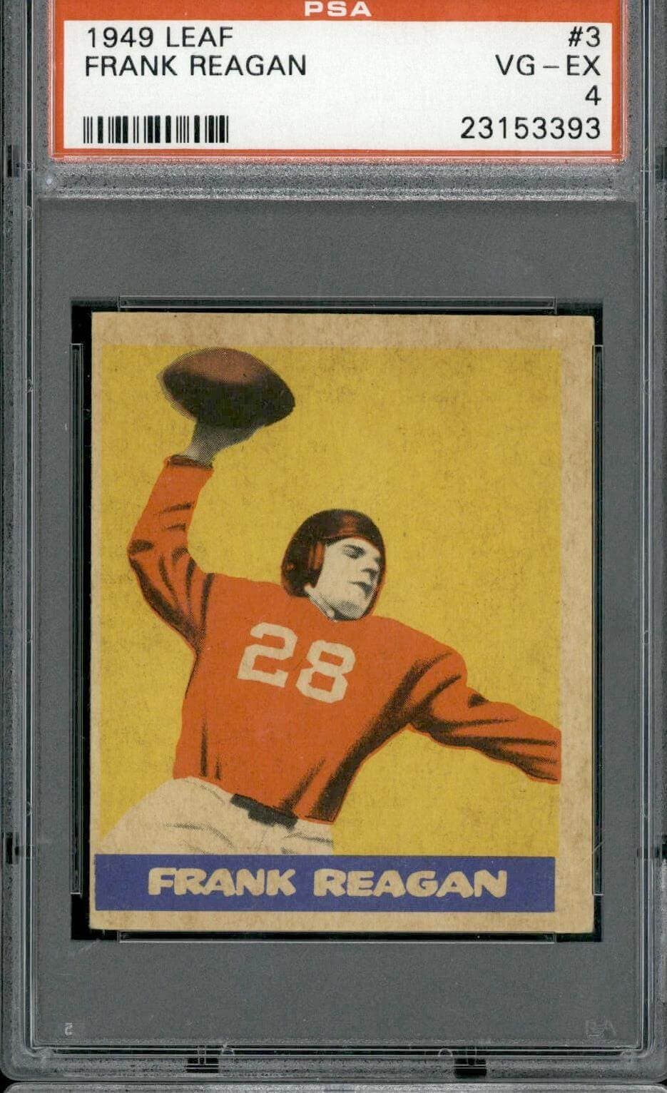 1949 Leaf #3 Frank Reagan