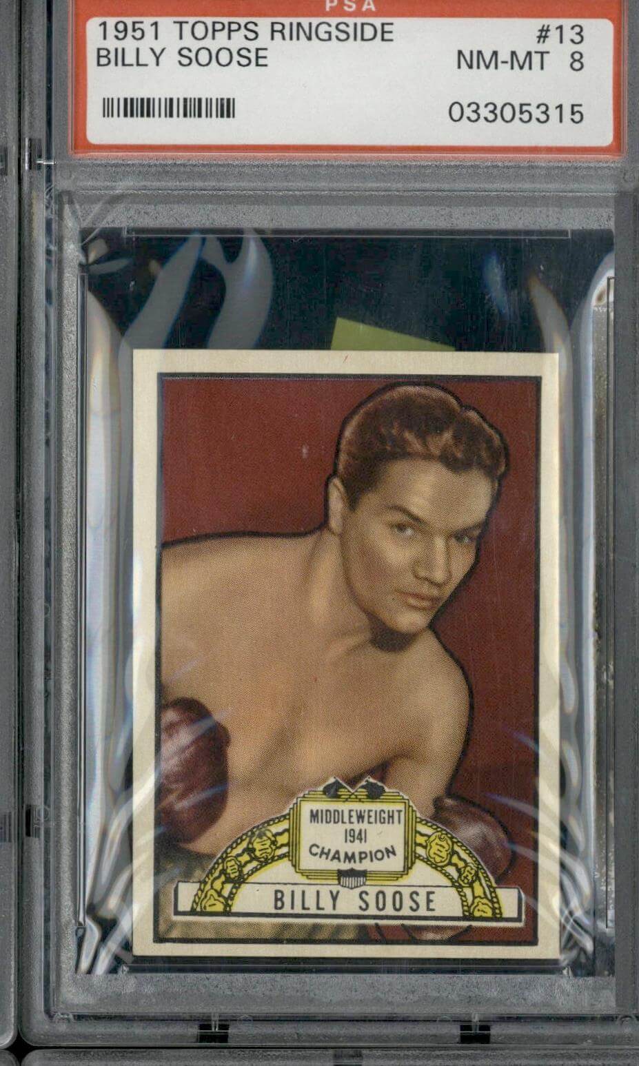 1951 Topps Ringside #13 Billy Soose