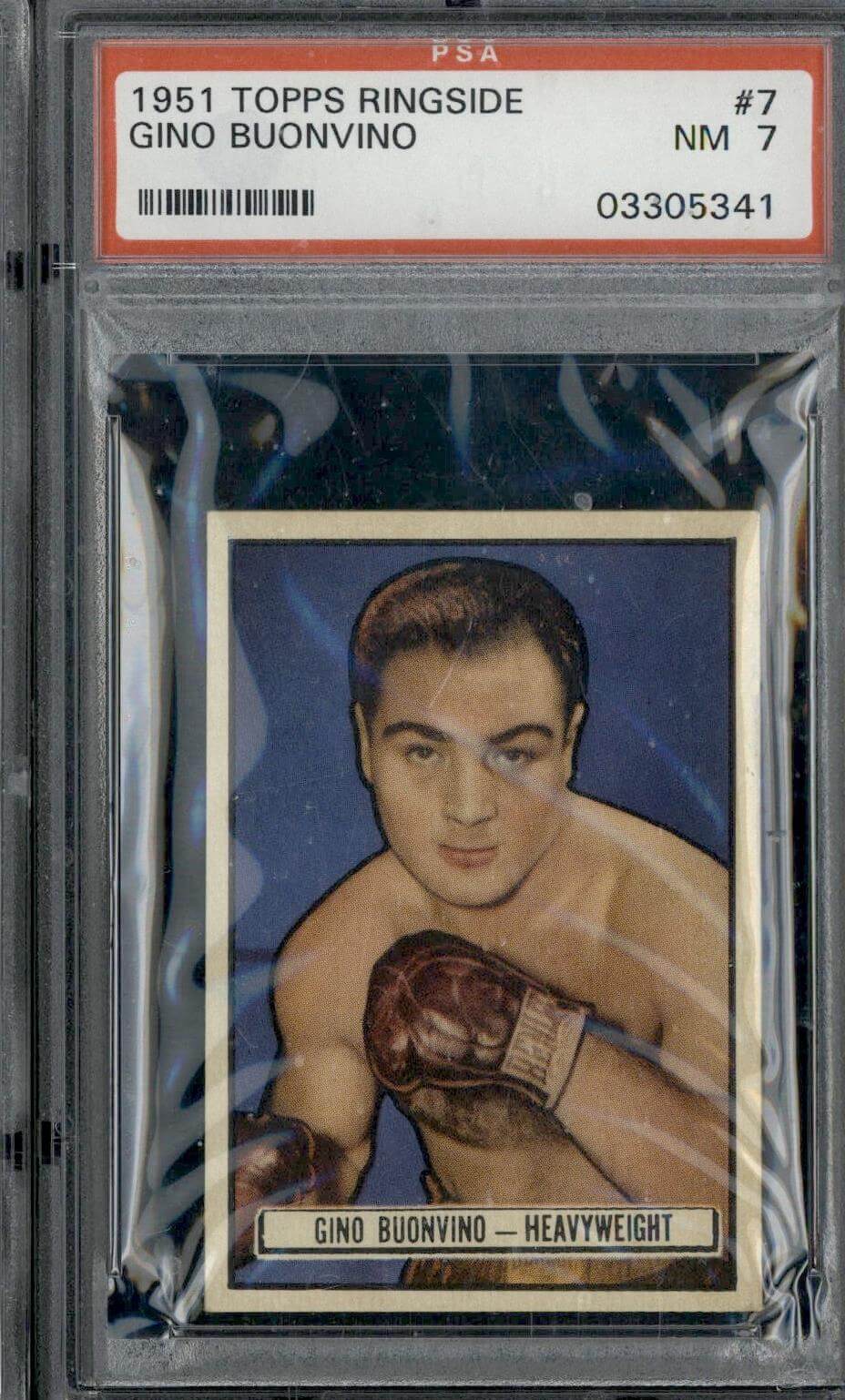 1951 Topps Ringside #7 Gino Buonvino