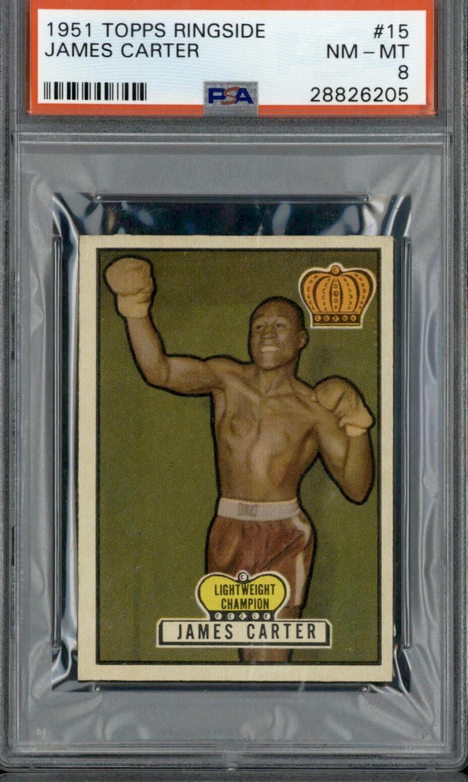 1951 Topps Ringside #15 James Carter
