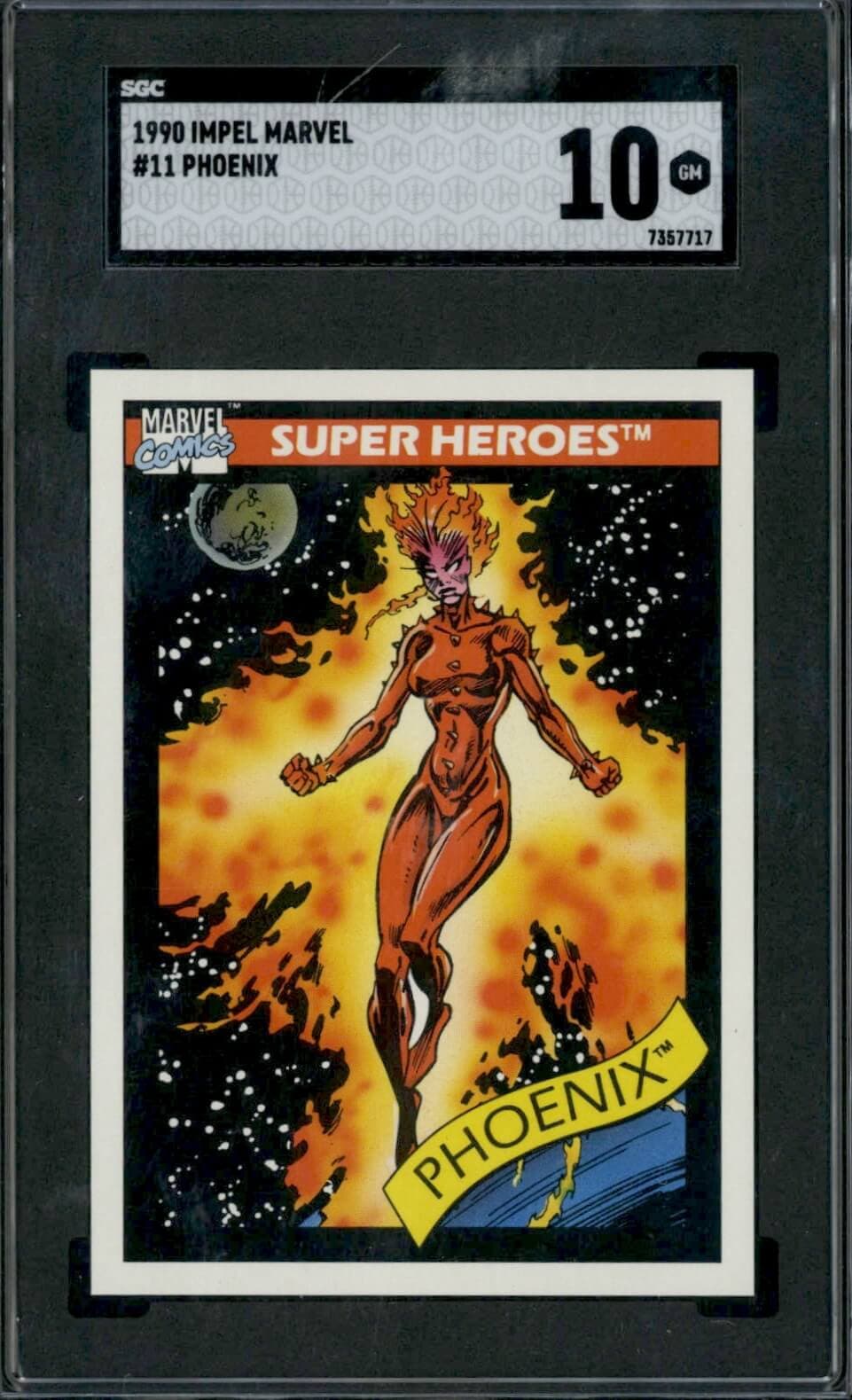 1990 Impel Marvel #11 Phoenix