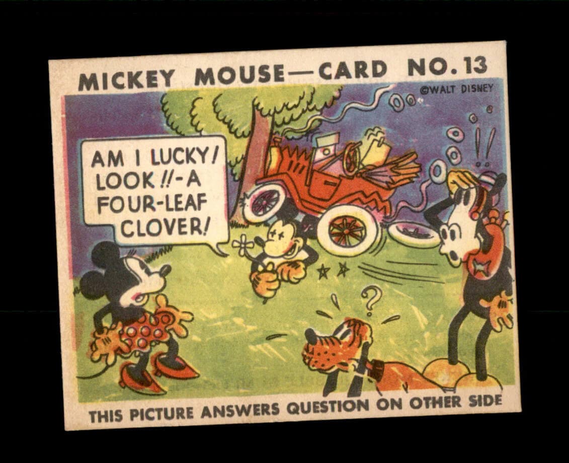 1935 Mickey Mouse #13 Am I Lucky