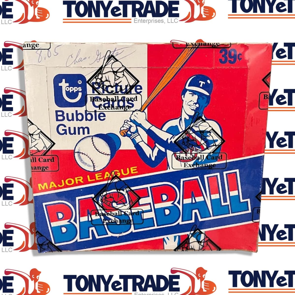 1980 Topps Baseball Sealed BBCE Cello Box