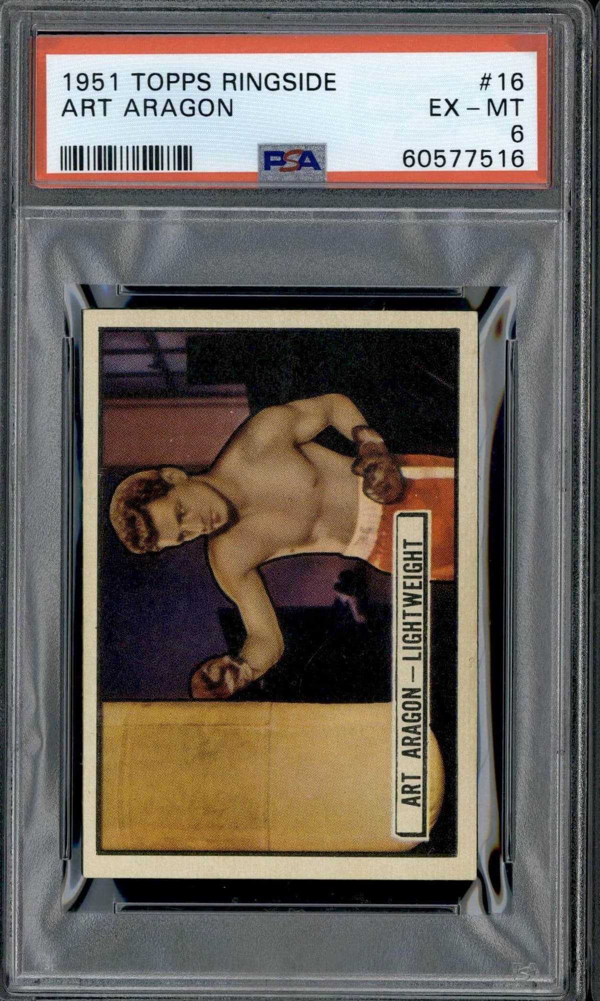 1951 Topps Ringside #16 Art Aragon