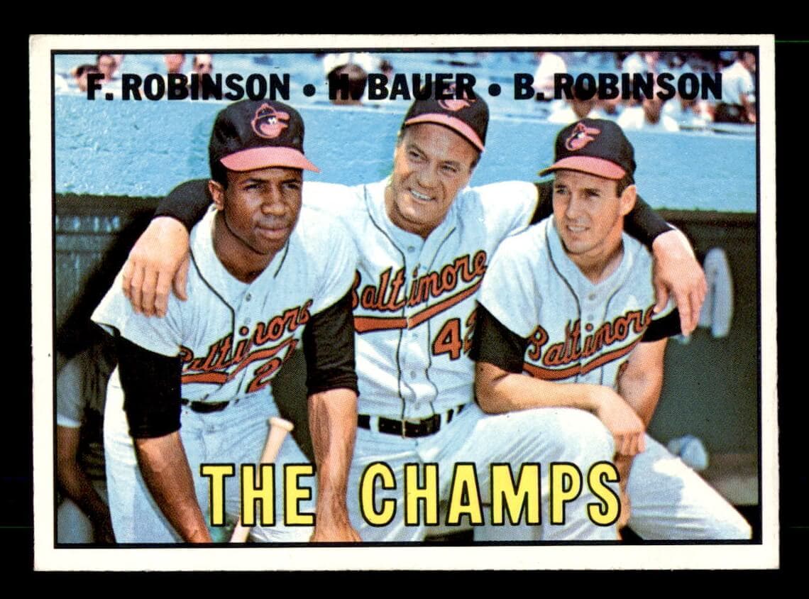 1967 Topps #1 The Champs