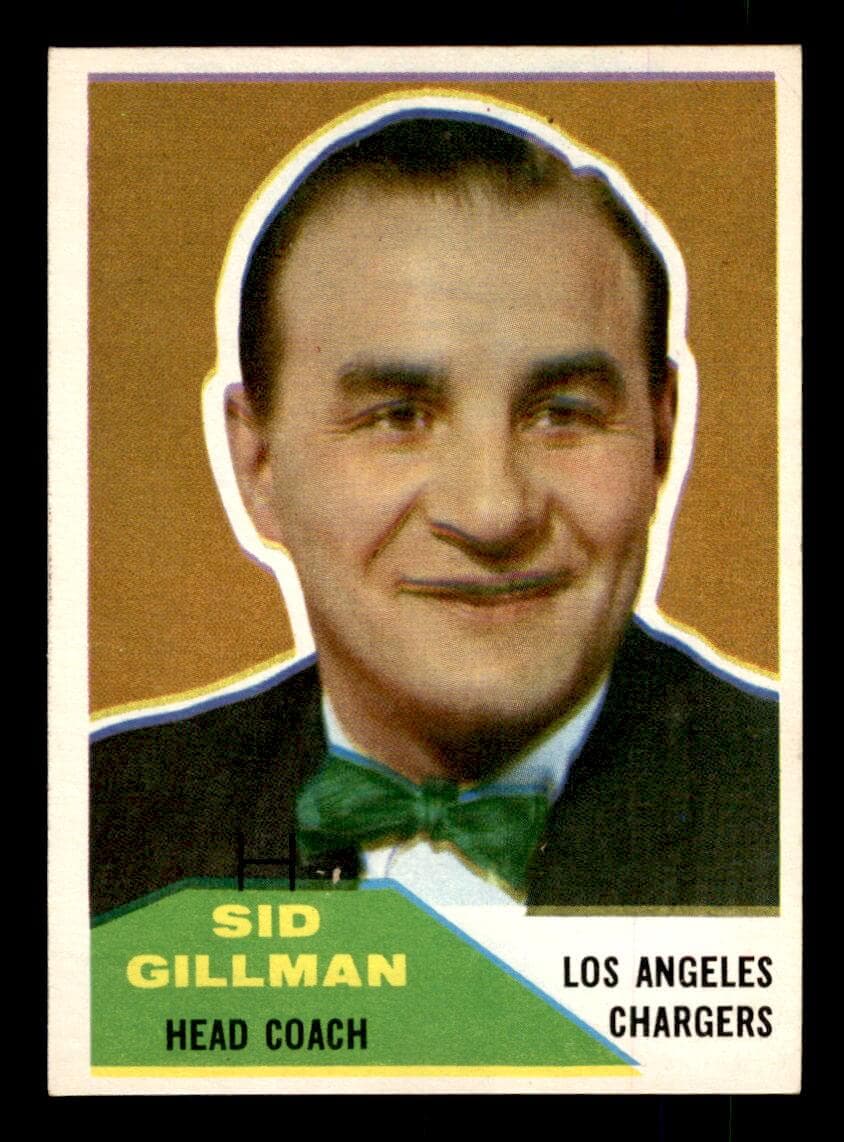1960 Fleer #7 Sid Gillman
