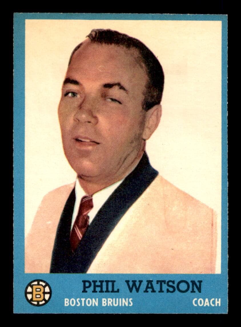 1962 Topps Hockey #1 Phil Waston