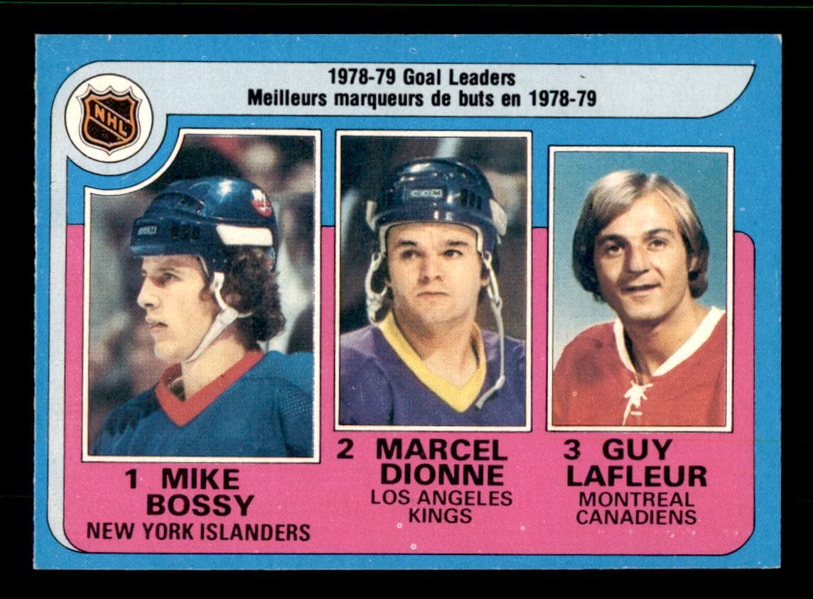 1979 OPC O-Pee-Chee #1 Goal Leaders