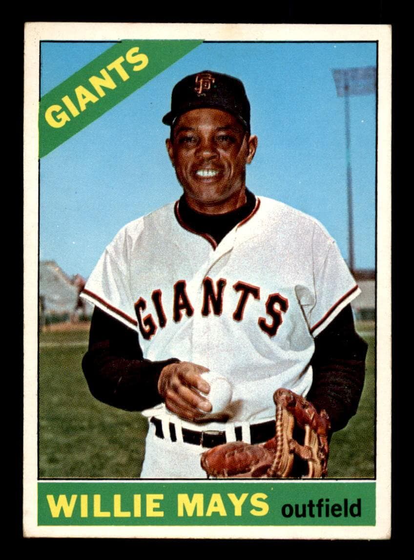 1966 Topps #1 Willie Mays