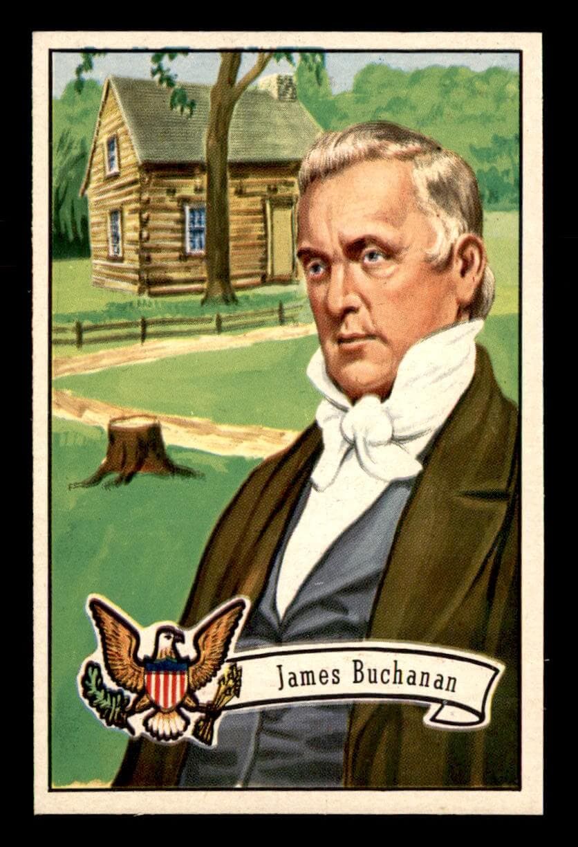 1956 Topps U.S. Presidents #18 James Buchanan