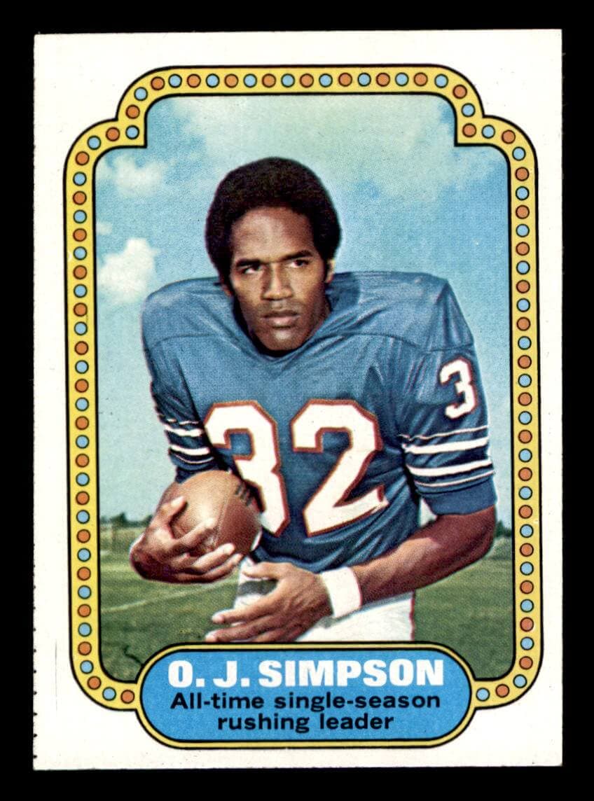 1974 Topps #1 O.J. Simpson