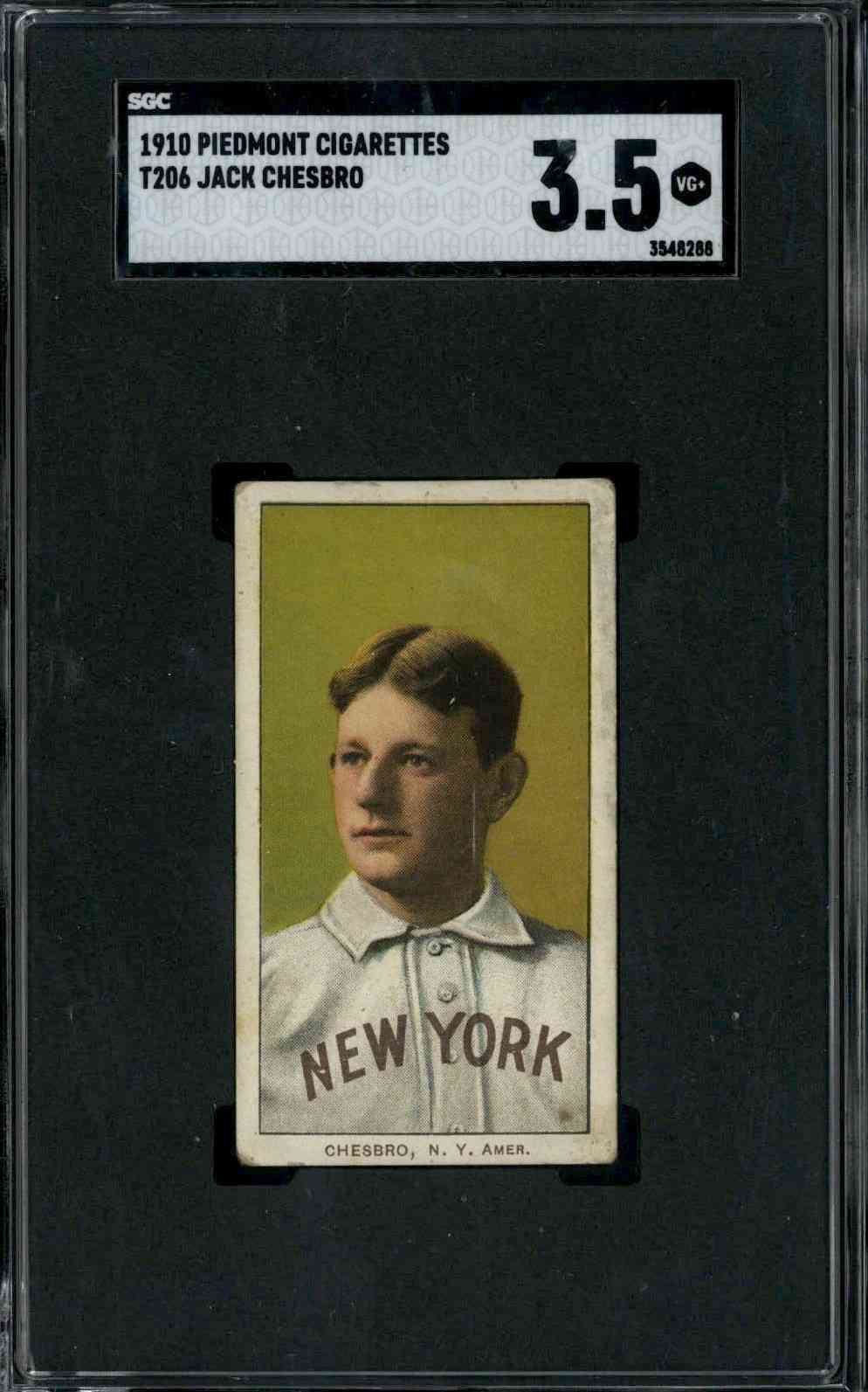 1909 T206 Jack Chesbro