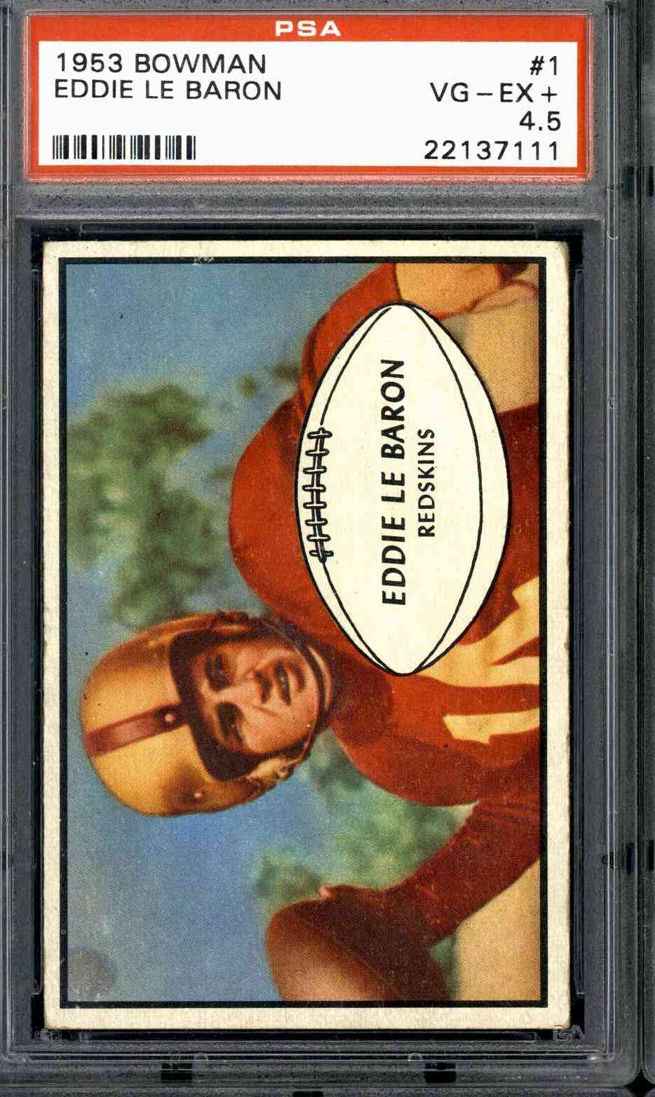 1953 Bowman #1 Eddie Le Baron
