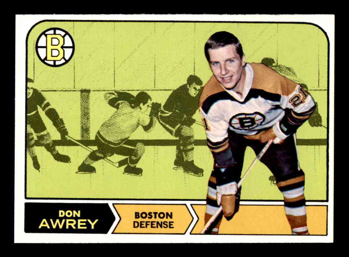 1968 Topps #3 Don Awrey