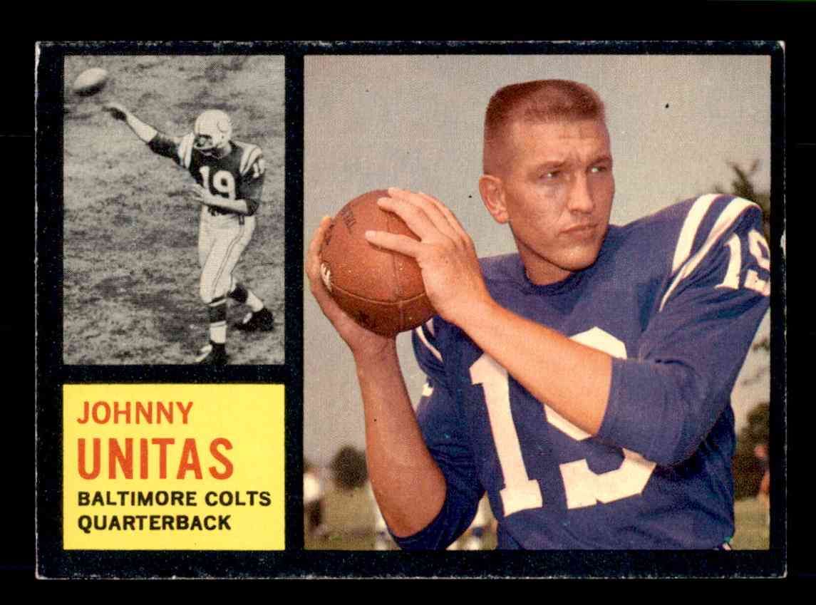 1962 Topps #1 Johnny Unitas