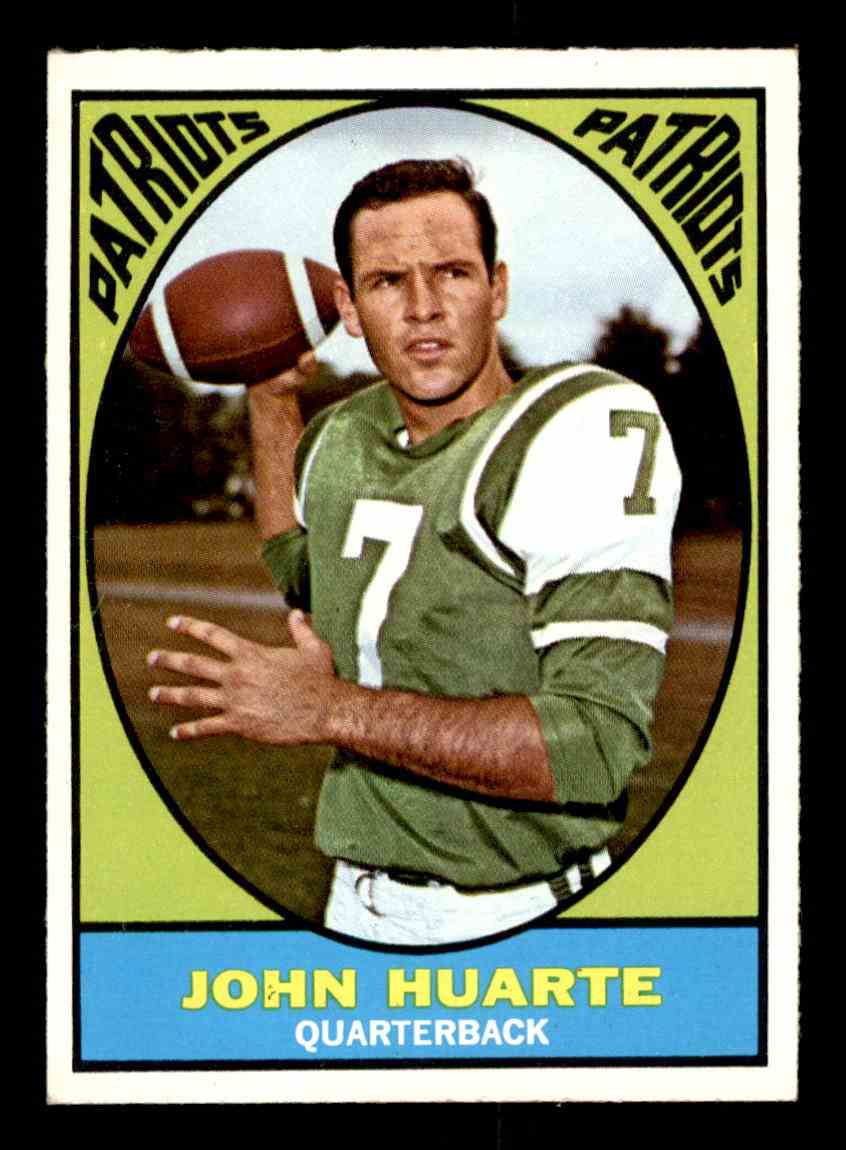 1967 Topps #1 John Huarte