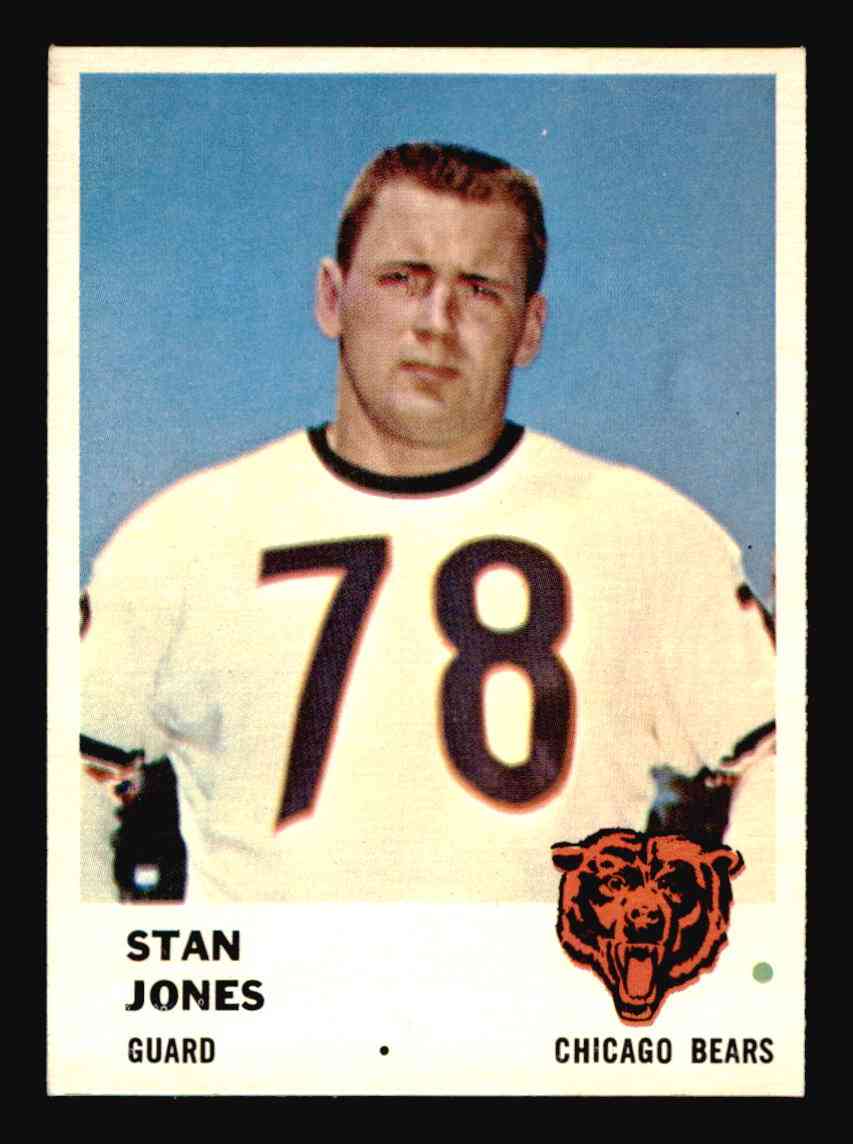 1961 Fleer #9 Stan Jones