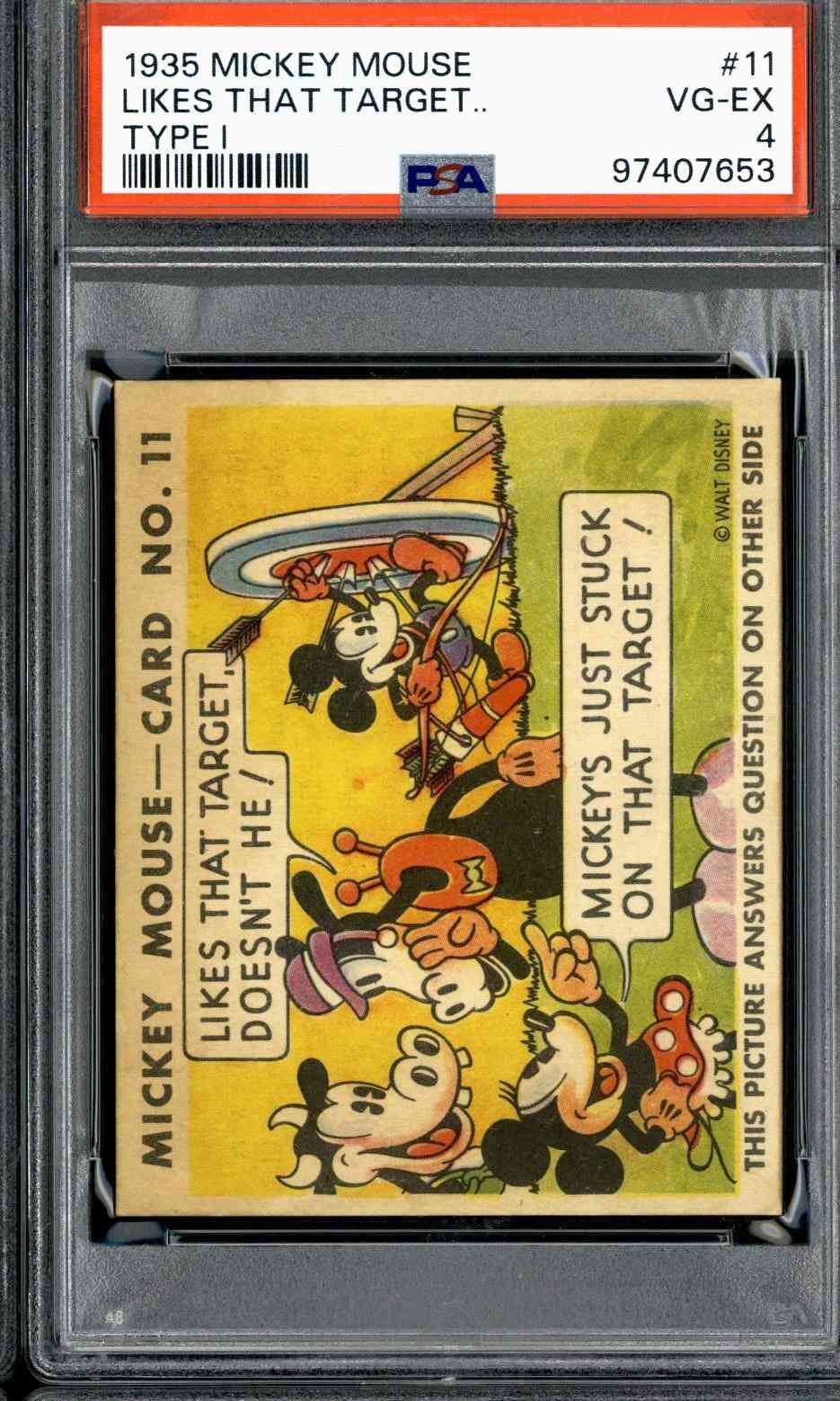 1935 Mickey Mouse #11 Likes That Target