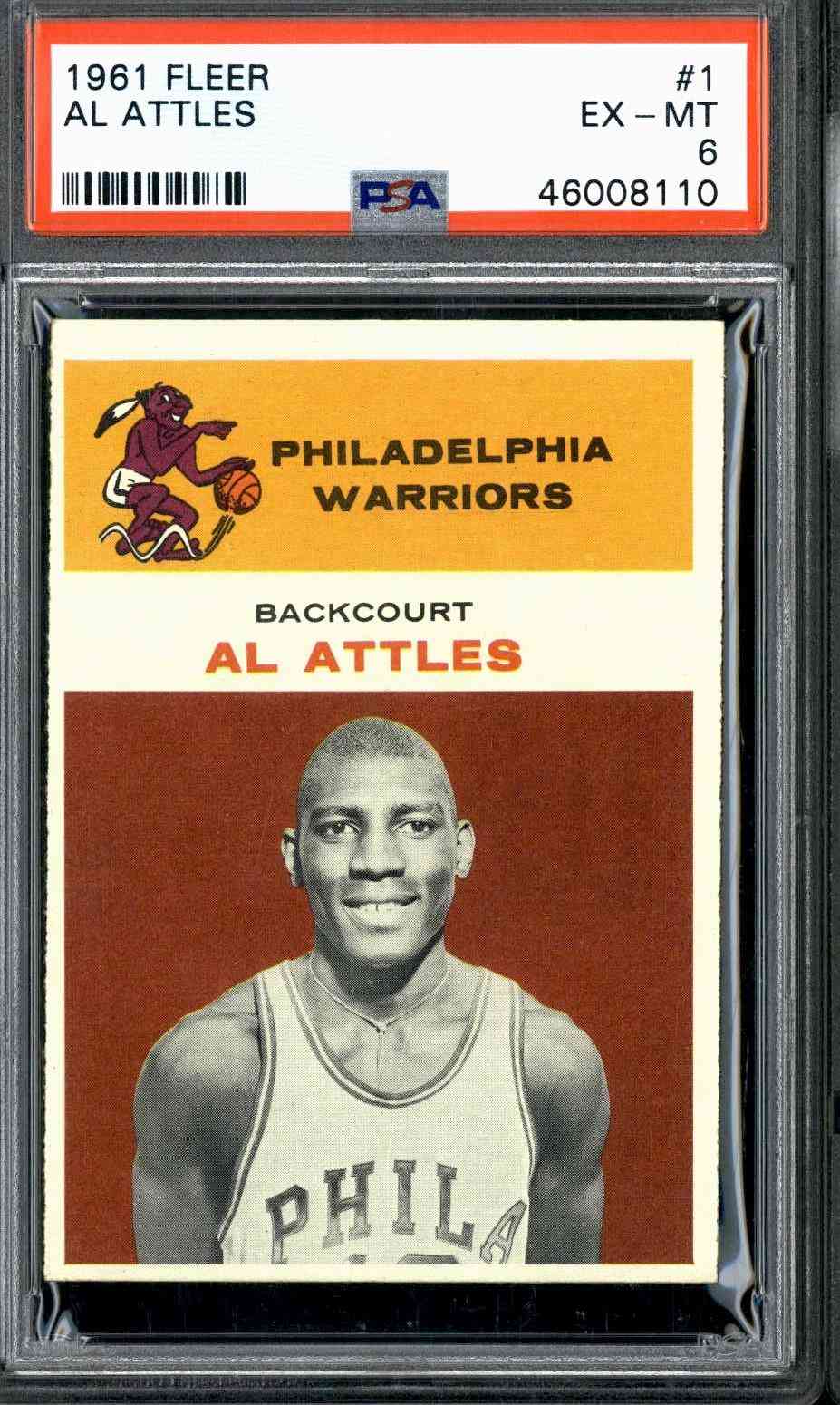 1961 Fleer #1 Al Attles
