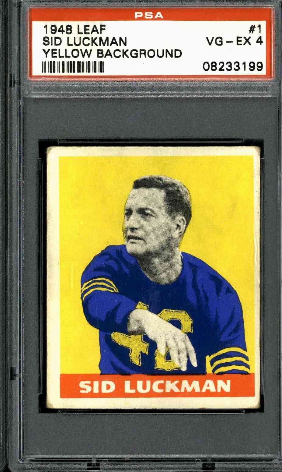 1948 Leaf #1 Sid Luckman