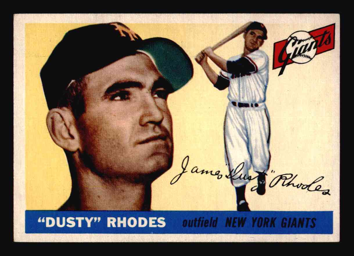 1955 Topps #1 Dusty Rhodes