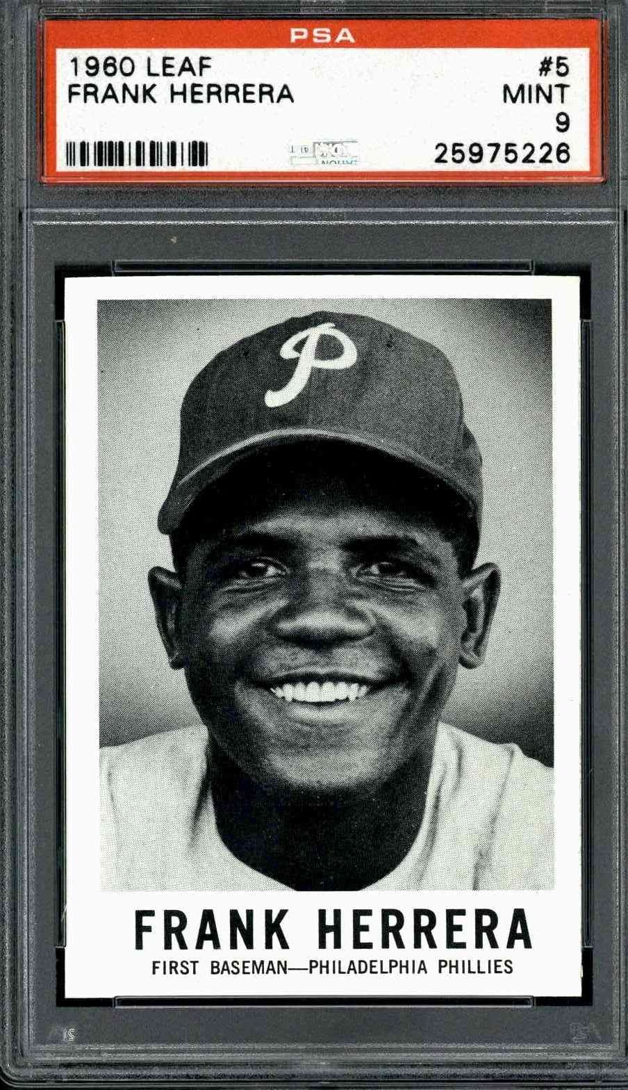 1960 Leaf #5 Frank Herrera