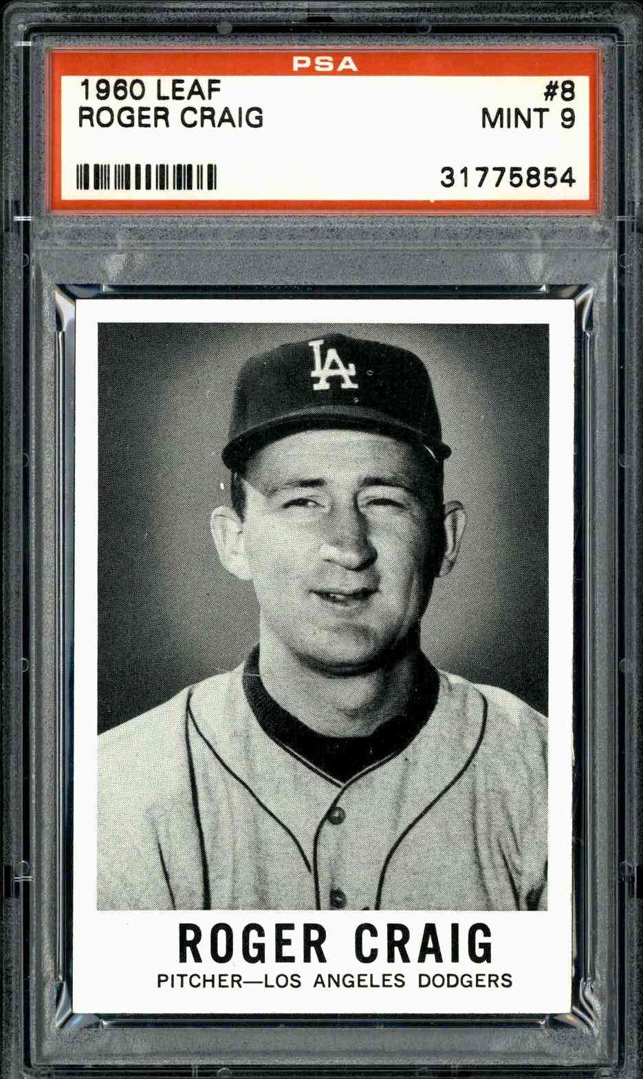 1960 Leaf #8 Roger Craig