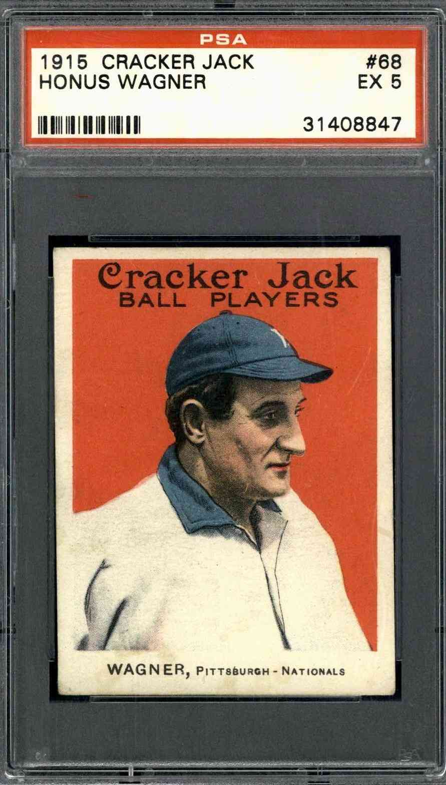 1915 Cracker Jack #68 Honus Wagner