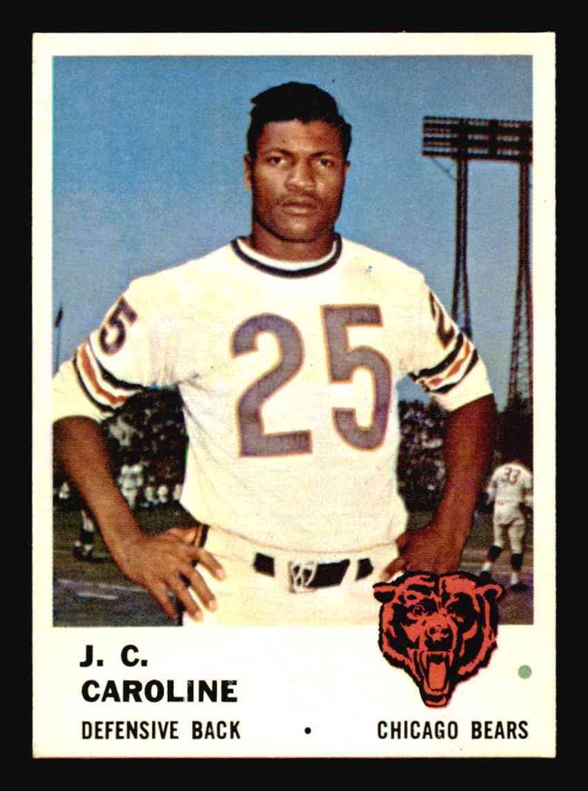 1961 Fleer #7 J.C. Caroline