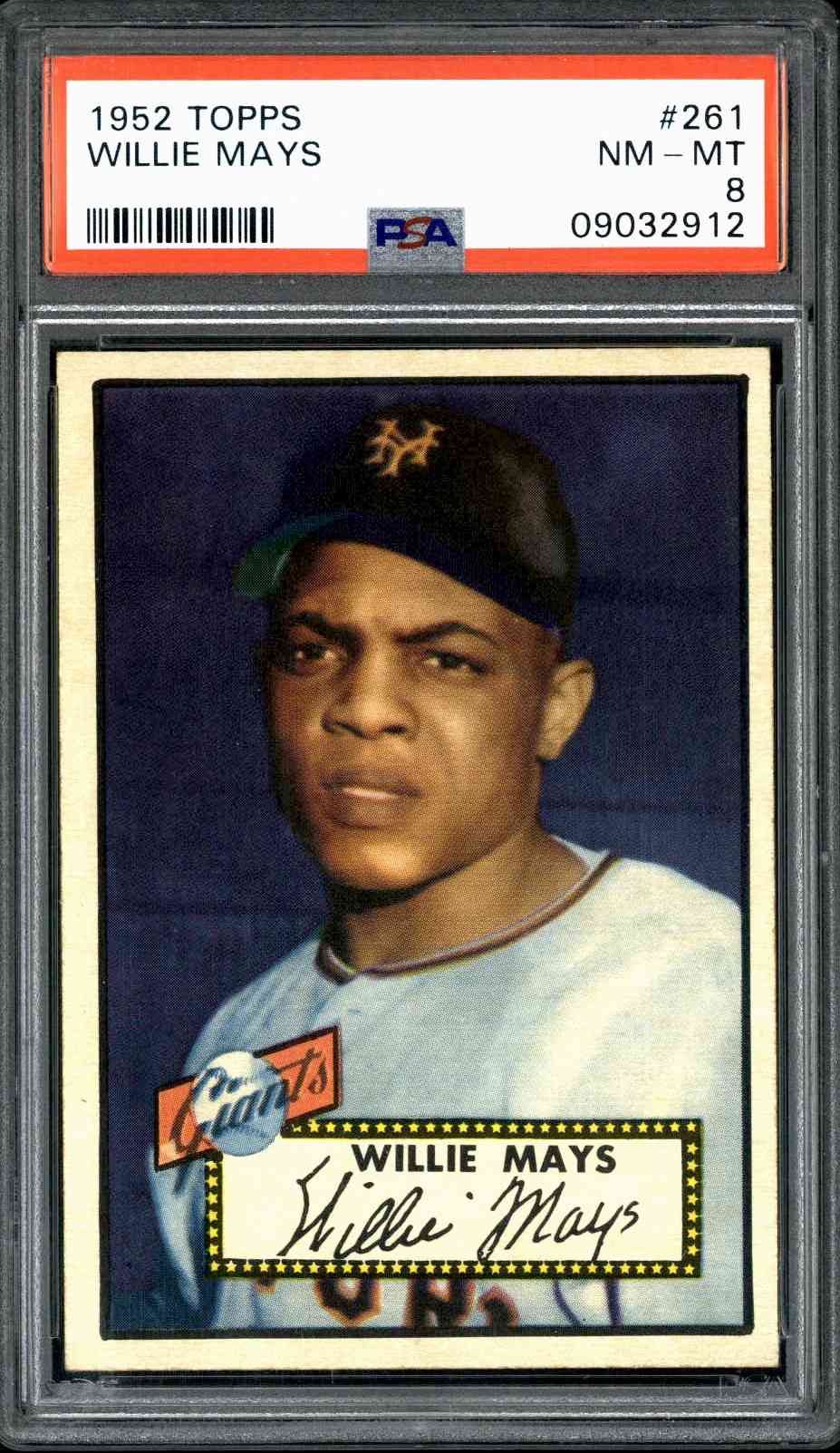 1952 Topps #261 Willie Mays