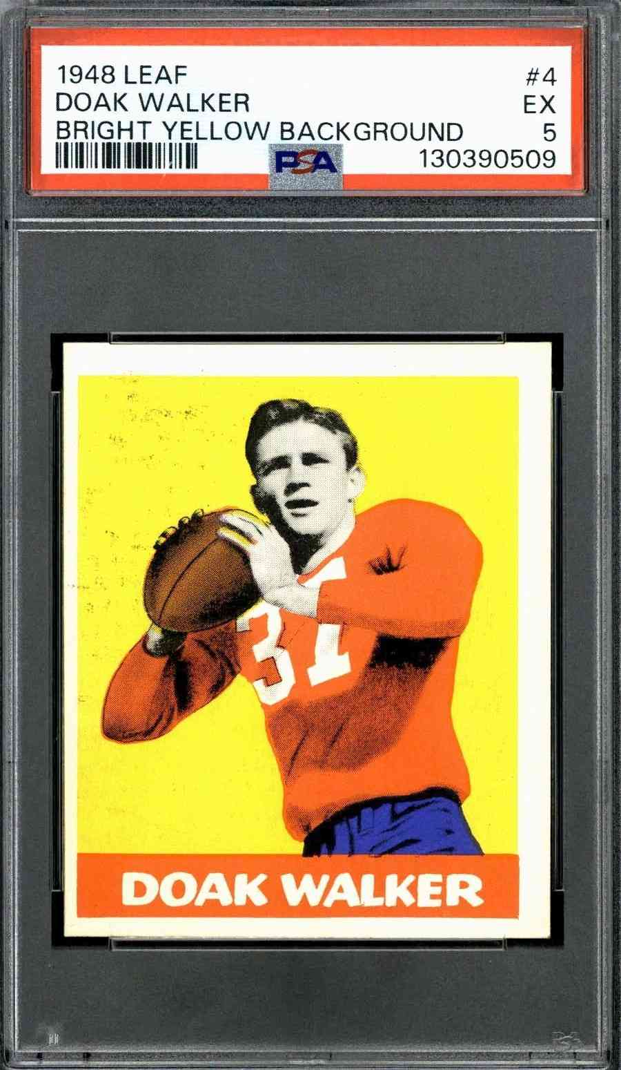 1948 Leaf #4 Doak Walker