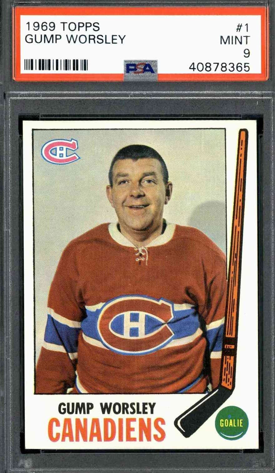 1969 Topps #1 Gump Worsley