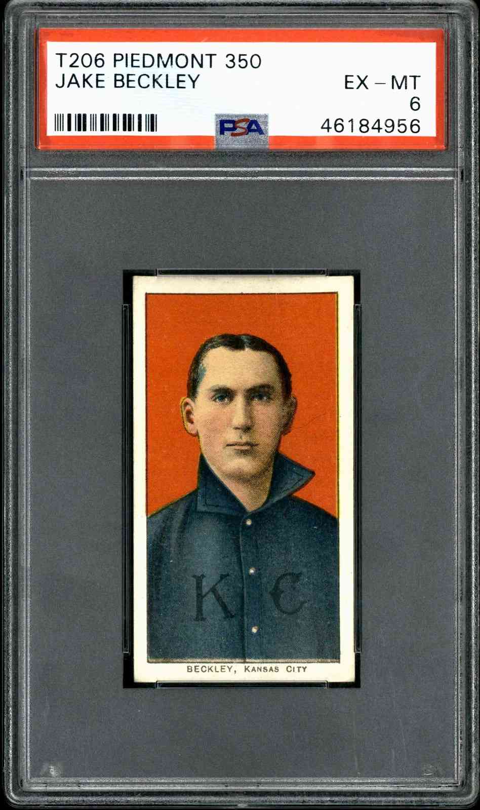 1909 T206 Jake Beckley