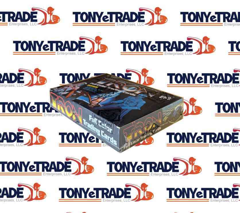 1982 Donruss Tron Unopened Wax Box - BBCE Sealed -