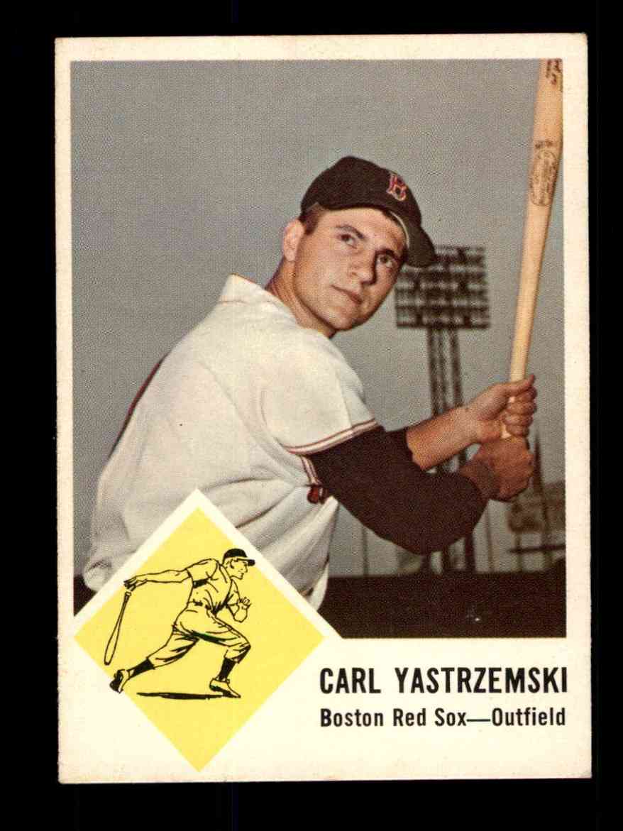 1963 Fleer #8 Carl Yastrzemski