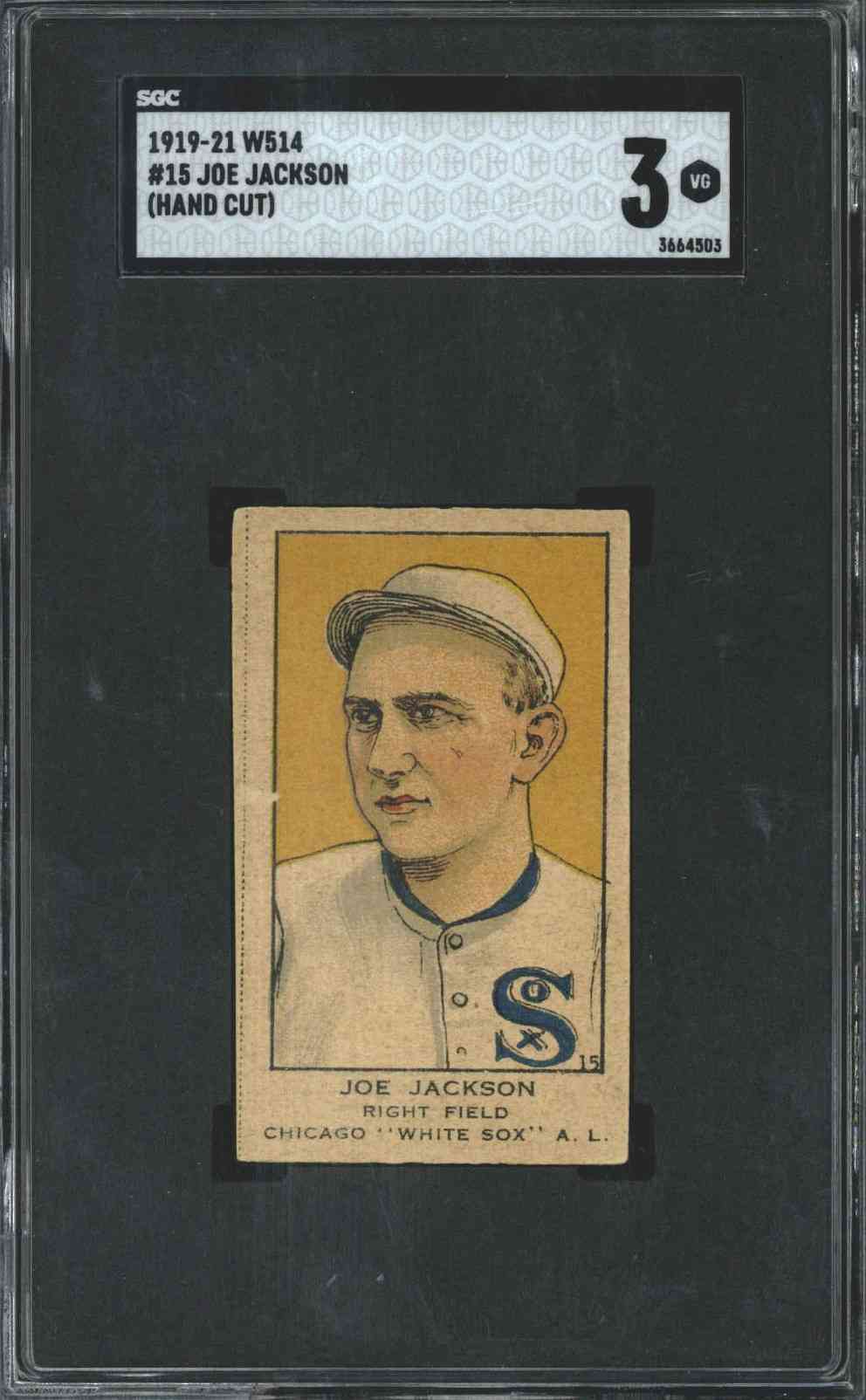 1919 W514 #15 Joe Jackson