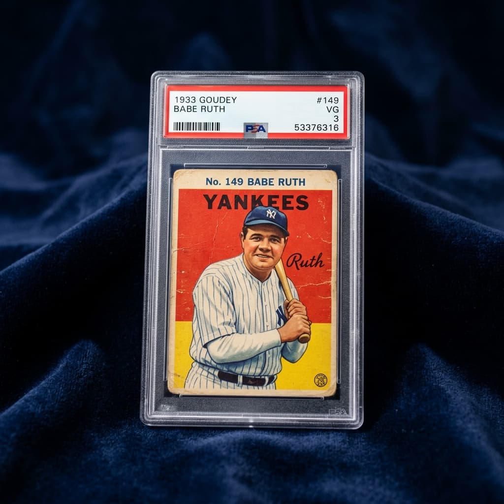 1933 Goudey Babe Ruth #149 - TonyeTrade Acquisition Target