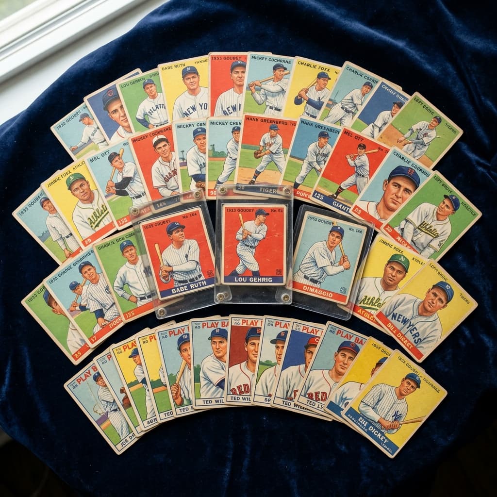 Pre-War Goudey & Play Ball Sets - TonyeTrade Acquisition Target