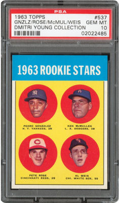 1963 topps 537 1963 rookie stars 57207