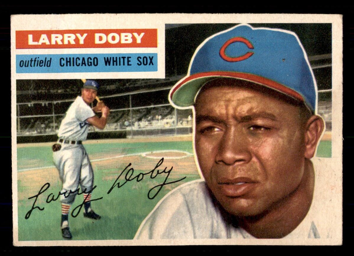 1952 Red Man Tobacco #006a Larry Doby - TonyeTrade