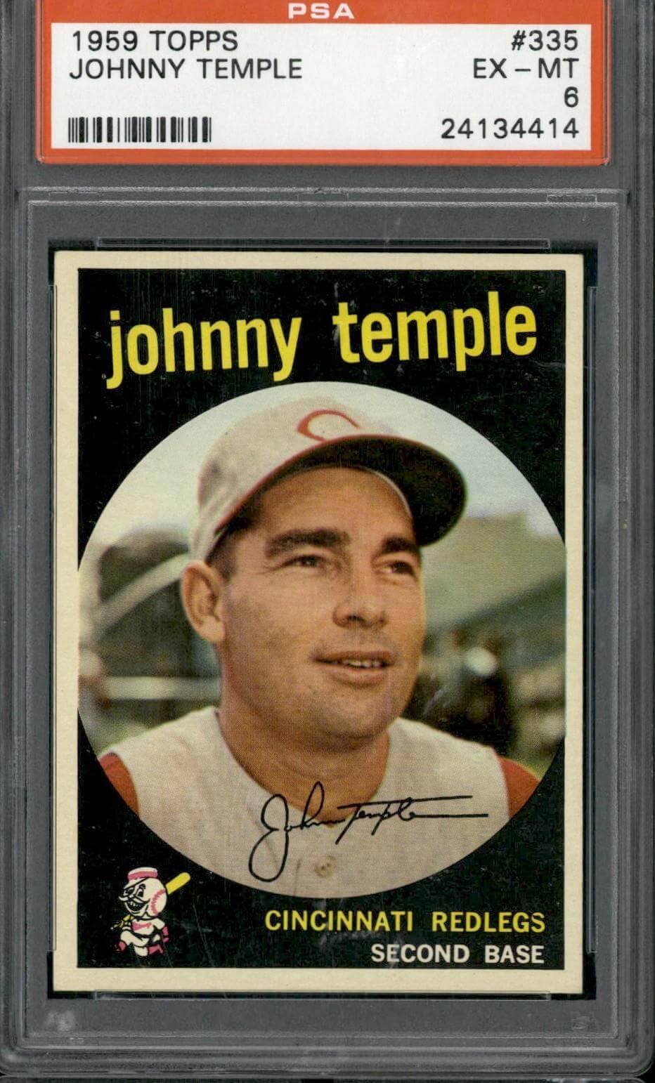 1955 Bowman #31 Johnny Temple - TonyeTrade
