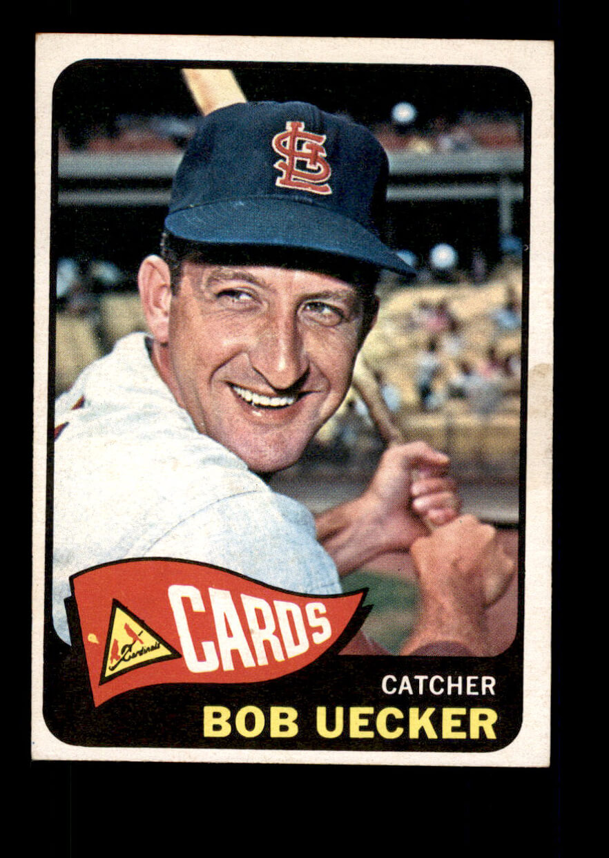 bob uecker baseball card
