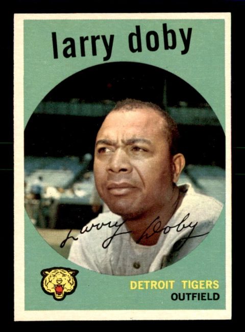 1952 Red Man Tobacco #006a Larry Doby - TonyeTrade