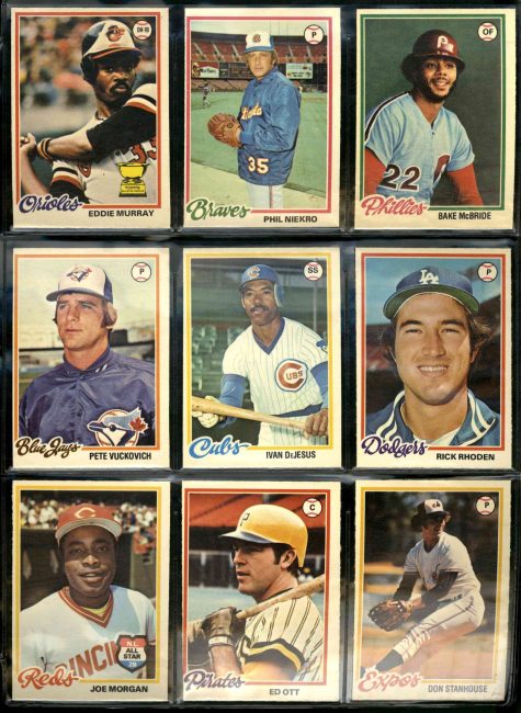 1978 OPC O-Pee-Chee Baseball High-Grade Complete Set 242